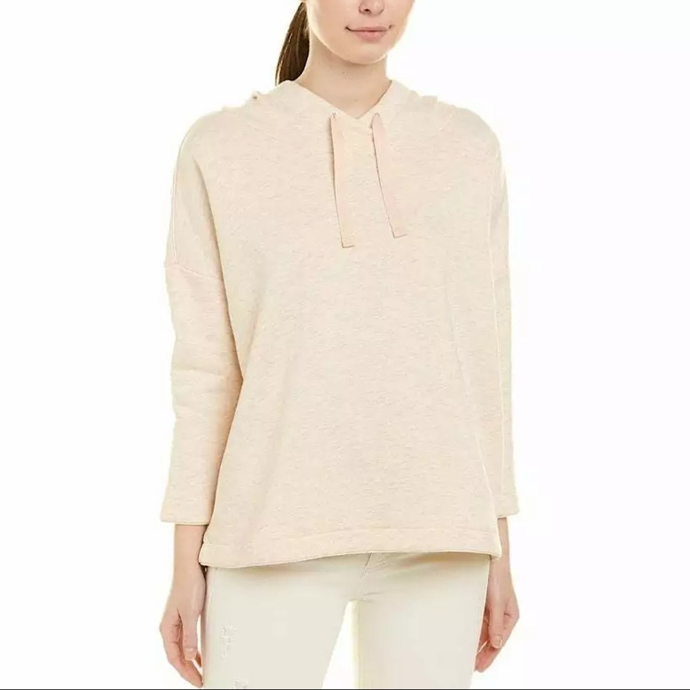 Scotch & Soda Club Nomade Pink Cream Blend Hoodie